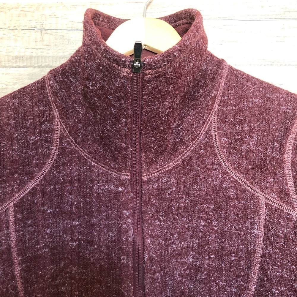 Columbia Fleece Lined Cozy Zip Up Sweater Jacket Small - Picture 5 of 9